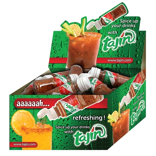 Tajin Seasoning (Mini Bottles) 40/ .35oz | Frank Silva & Sons